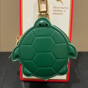 Piper K | 🐢Turtle w/ Zipper Pocket Bag Charm
